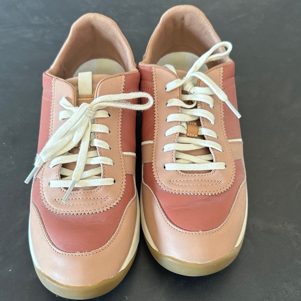 Olukai - Stylish Pink and Tan Sneakers